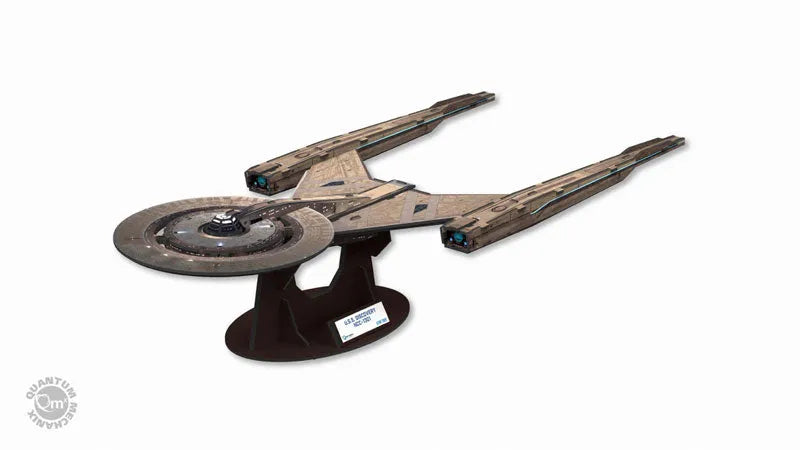 Star Trek / Qraftworks Starship 3D Paper Craft Model: 8-Ship Setㅤ – Quantum Mechanix – ActionFigureBrasil
