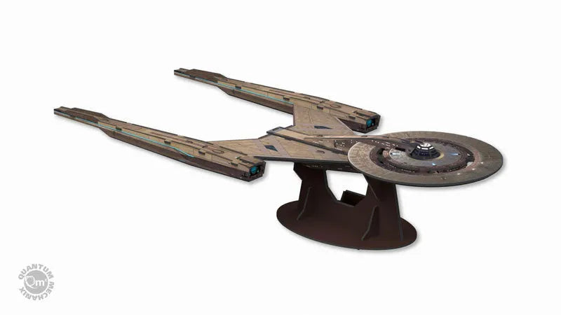 Star Trek / Qraftworks Starship 3D Paper Craft Model: 8-Ship Setㅤ – Quantum Mechanix – ActionFigureBrasil