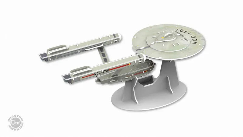 Star Trek / Qraftworks Starship 3D Paper Craft Model: 8-Ship Setㅤ – Quantum Mechanix – ActionFigureBrasil