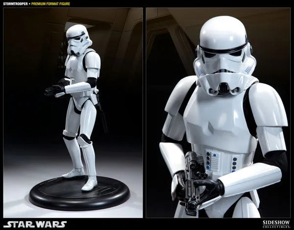 Star Wars 1/4 Premium Format Figure - Stormtrooperㅤ – Sideshow Collectibles – ActionFigureBrasil