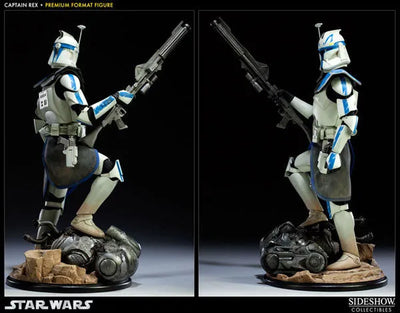 Star Wars 1/4 Scale Premium Figure - Captain Rexㅤ – Sideshow Collectibles – ActionFigureBrasil