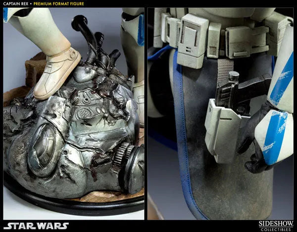 Star Wars 1/4 Scale Premium Figure - Captain Rexㅤ – Sideshow Collectibles – ActionFigureBrasil