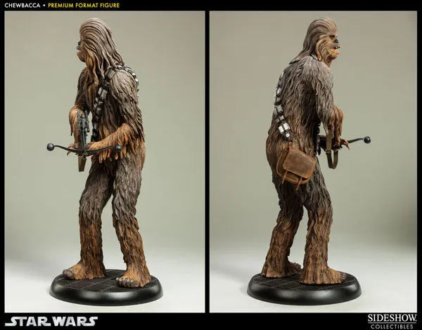 Star Wars 1/4 Scale Premium Figure - Chewbaccaㅤ – Sideshow Collectibles – ActionFigureBrasil