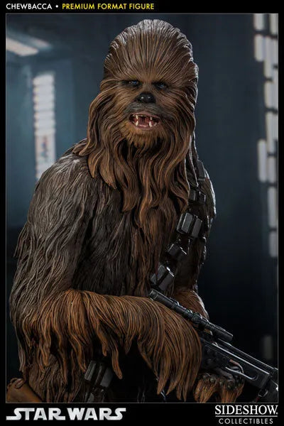 Star Wars 1/4 Scale Premium Figure - Chewbaccaㅤ – Sideshow Collectibles – ActionFigureBrasil