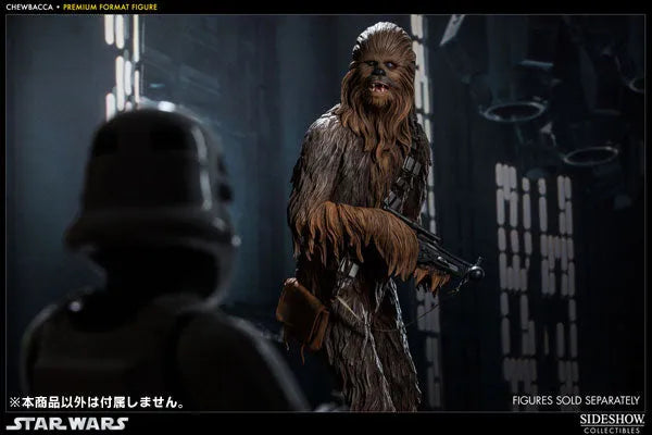 Star Wars 1/4 Scale Premium Figure - Chewbaccaㅤ – Sideshow Collectibles – ActionFigureBrasil