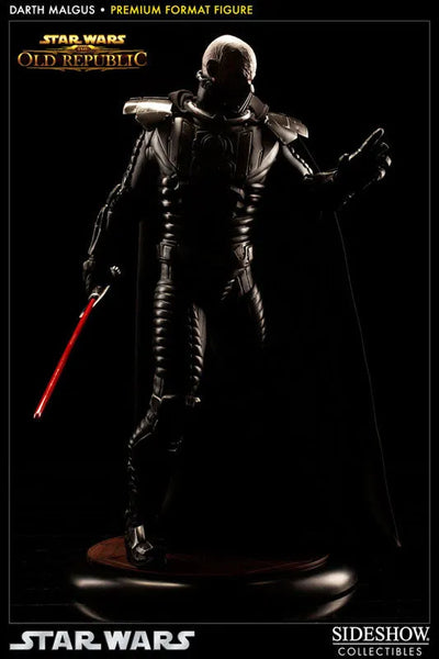 Star Wars 1/4 Scale Premium Figure - Darth Malgus (The Old Republic)ㅤ – Sideshow Collectibles – ActionFigureBrasil — embalagem
