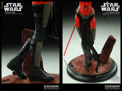 Star Wars - 1/4 Scale Premium Figure: Darth Talonㅤ – Sideshow Collectibles – ActionFigureBrasil — iluminação de estúdio