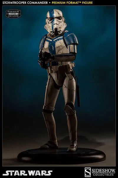 Star Wars 1/4 Scale Premium Figure - Stormtrooper Commanderㅤ – Sideshow Collectibles – ActionFigureBrasil