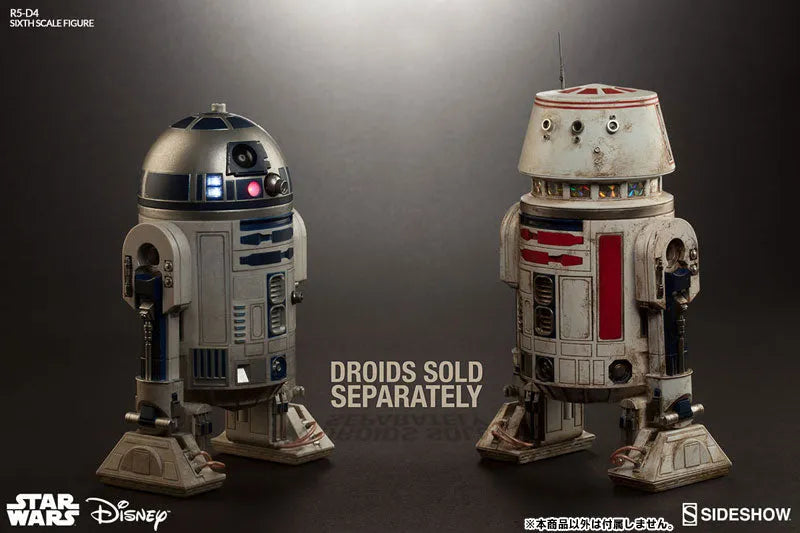 Star Wars 1/6 Droid of Star Wars R5-D4ㅤ – Sideshow Collectibles – ActionFigureBrasil