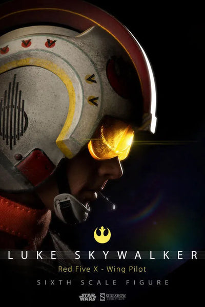 Star Wars 1/6 Heroes of Rebellion - Luke Skywalker (X-wing Pilot ver.)ㅤ – Sideshow Collectibles – ActionFigureBrasil