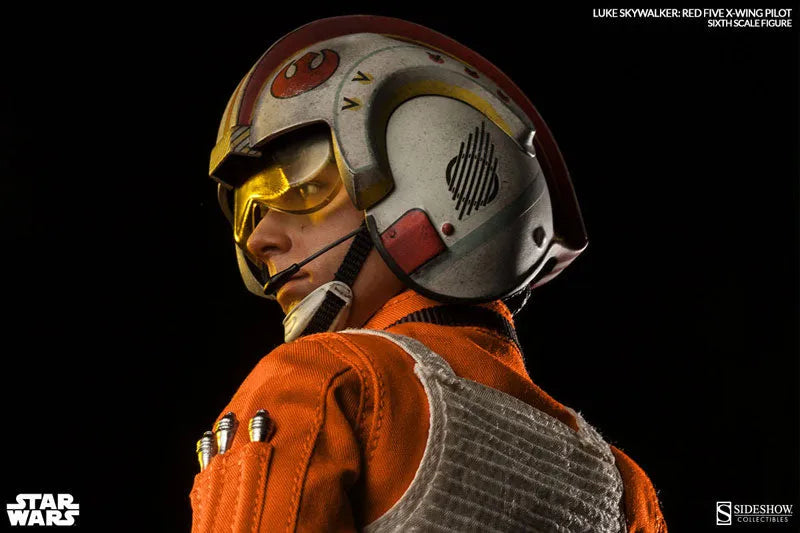 Star Wars 1/6 Heroes of Rebellion - Luke Skywalker (X-wing Pilot ver.)ㅤ – Sideshow Collectibles – ActionFigureBrasil