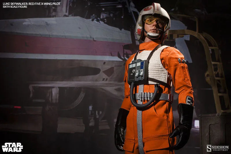 Star Wars 1/6 Heroes of Rebellion - Luke Skywalker (X-wing Pilot ver.)ㅤ – Sideshow Collectibles – ActionFigureBrasil