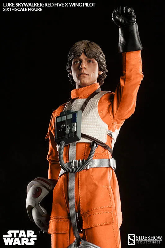Star Wars 1/6 Heroes of Rebellion - Luke Skywalker (X-wing Pilot ver.)ㅤ – Sideshow Collectibles – ActionFigureBrasil