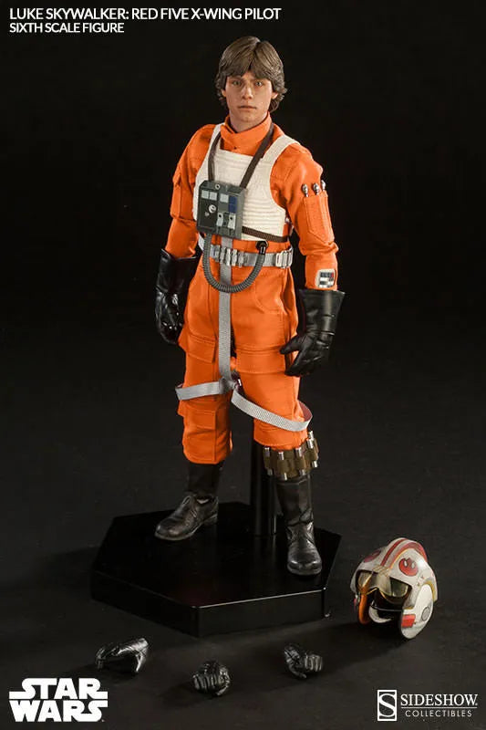 Star Wars 1/6 Heroes of Rebellion - Luke Skywalker (X-wing Pilot ver.)ㅤ – Sideshow Collectibles – ActionFigureBrasil