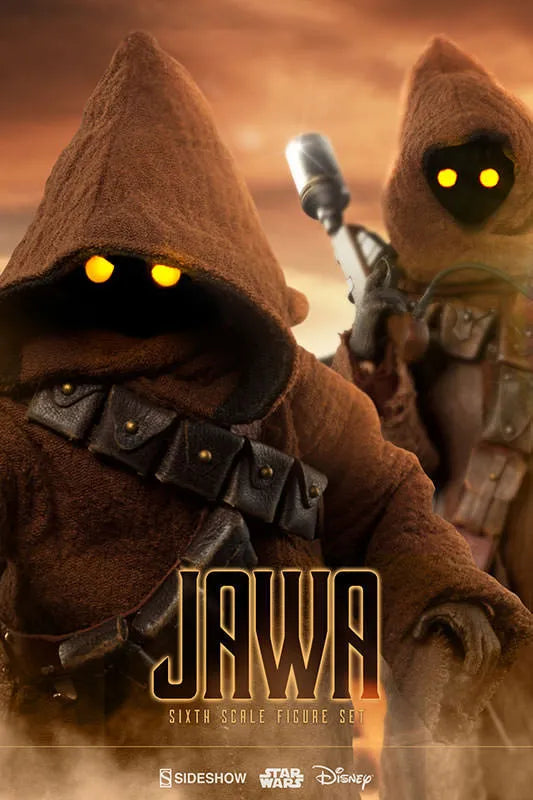 Star Wars 1/6 Scale Creatures of Galaxy - Jawa (Set of 2)ㅤ – Sideshow Collectibles – ActionFigureBrasil