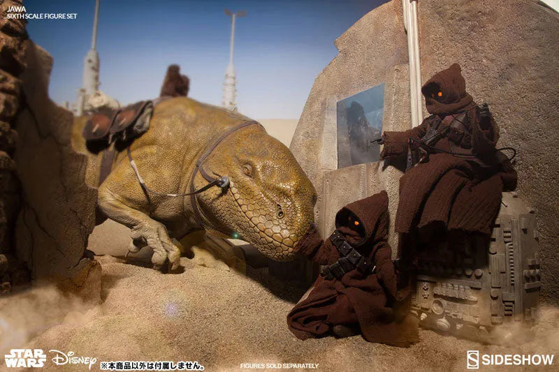 Star Wars 1/6 Scale Creatures of Galaxy - Jawa (Set of 2)ㅤ – Sideshow Collectibles – ActionFigureBrasil