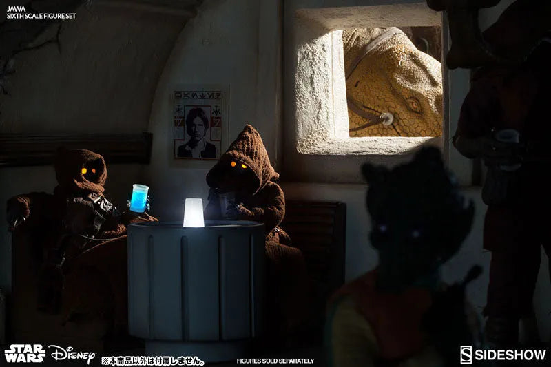 Star Wars 1/6 Scale Creatures of Galaxy - Jawa (Set of 2)ㅤ – Sideshow Collectibles – ActionFigureBrasil