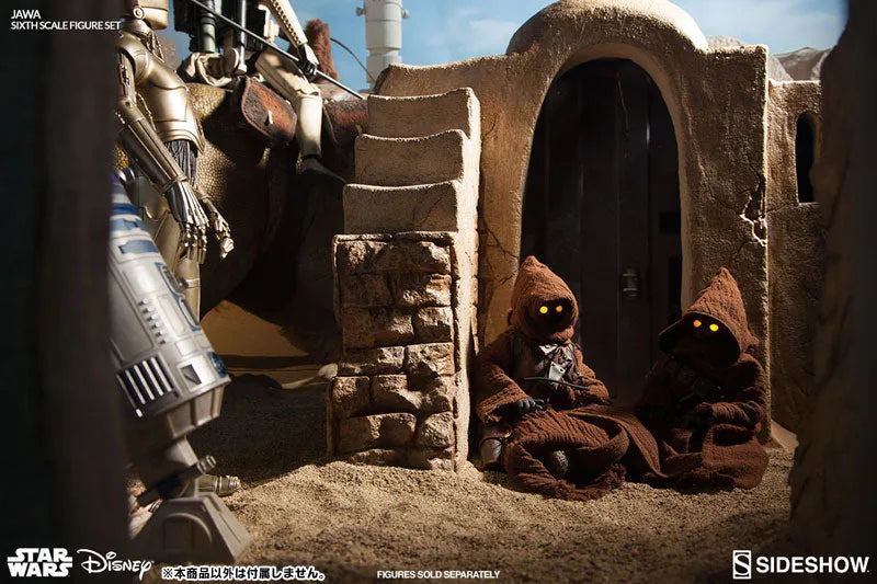 Star Wars 1/6 Scale Creatures of Galaxy - Jawa (Set of 2)ㅤ – Sideshow Collectibles – ActionFigureBrasil