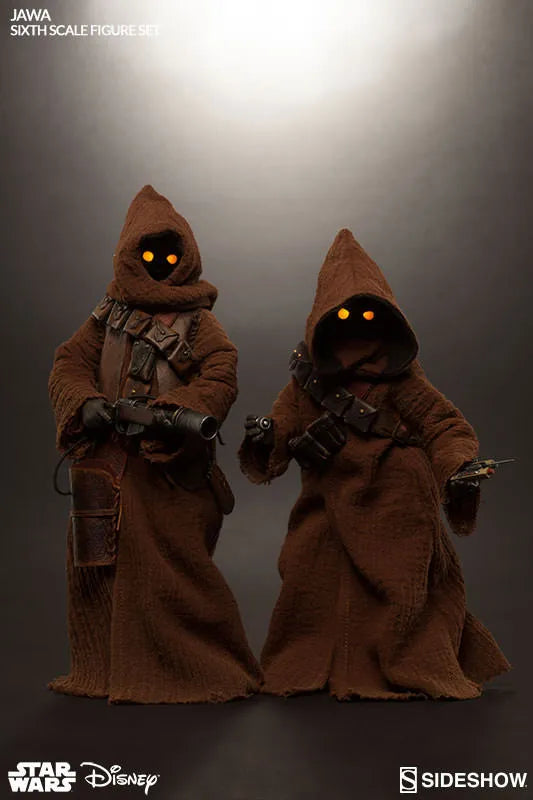 Star Wars 1/6 Scale Creatures of Galaxy - Jawa (Set of 2)ㅤ – Sideshow Collectibles – ActionFigureBrasil