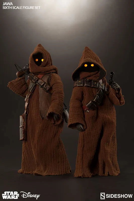 Star Wars 1/6 Scale Creatures of Galaxy - Jawa (Set of 2)ㅤ – Sideshow Collectibles – ActionFigureBrasil