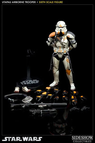 Star Wars 1/6 Scale Figure - Airborne Trooper (Militaries of Star Wars)ㅤ – Sideshow Collectibles – ActionFigureBrasil