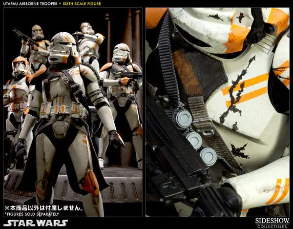 Star Wars 1/6 Scale Figure - Airborne Trooper (Militaries of Star Wars)ㅤ – Sideshow Collectibles – ActionFigureBrasil