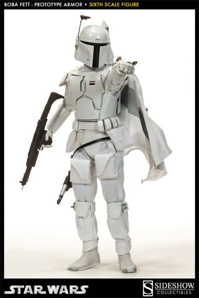 Star Wars 1/6 Scale Figure Boba Fett (Prototype Armor Ver.)ㅤ – Sideshow Collectibles – ActionFigureBrasil