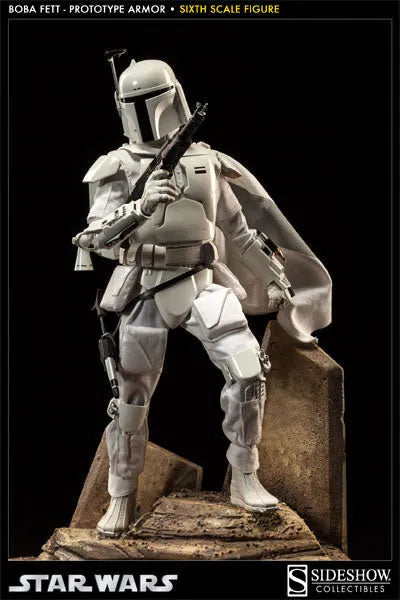 Star Wars 1/6 Scale Figure Boba Fett (Prototype Armor Ver.)ㅤ – Sideshow Collectibles – ActionFigureBrasil