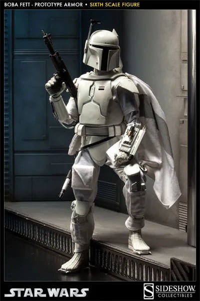 Star Wars 1/6 Scale Figure Boba Fett (Prototype Armor Ver.)ㅤ – Sideshow Collectibles – ActionFigureBrasil