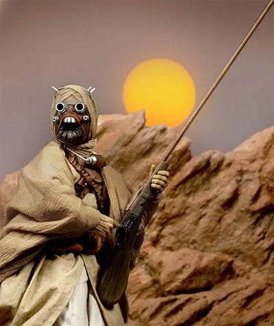 Star Wars 1/6 Scale Figure - Creatures Of Star Wars Tusken Raiderㅤ – Sideshow Collectibles – ActionFigureBrasil — detalhe do produto