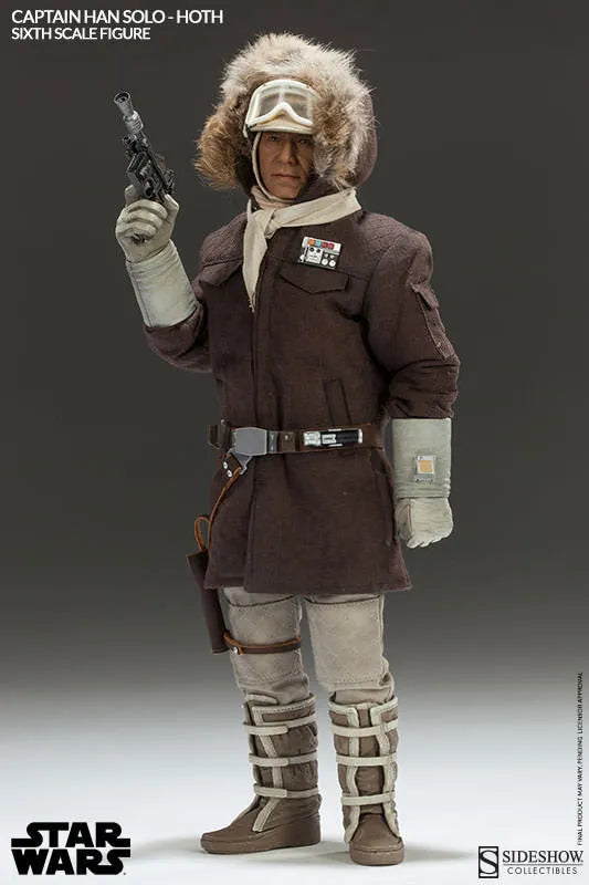 Star Wars 1/6 Scale Figure - Heroes of Rebellion: Han Solo (Hoth Version)ㅤ – Sideshow Collectibles – ActionFigureBrasil