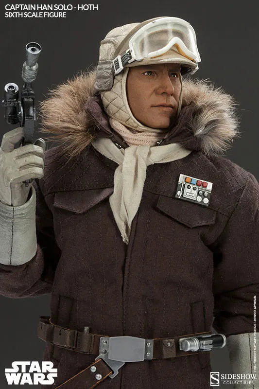 Star Wars 1/6 Scale Figure - Heroes of Rebellion: Han Solo (Hoth Version)ㅤ – Sideshow Collectibles – ActionFigureBrasil