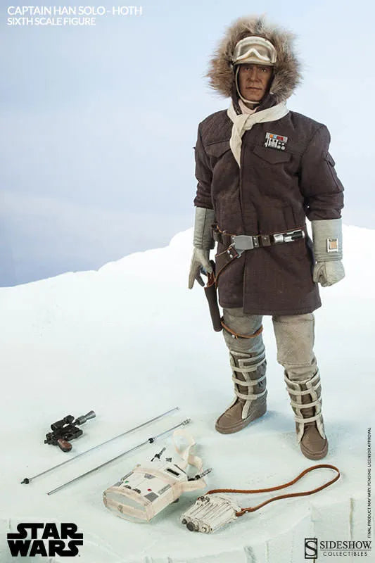 Star Wars 1/6 Scale Figure - Heroes of Rebellion: Han Solo (Hoth Version)ㅤ – Sideshow Collectibles – ActionFigureBrasil