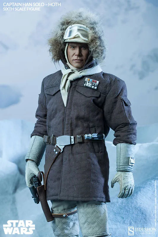 Star Wars 1/6 Scale Figure - Heroes of Rebellion: Han Solo (Hoth Version)ㅤ – Sideshow Collectibles – ActionFigureBrasil