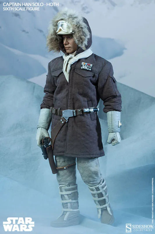 Star Wars 1/6 Scale Figure - Heroes of Rebellion: Han Solo (Hoth Version)ㅤ – Sideshow Collectibles – ActionFigureBrasil