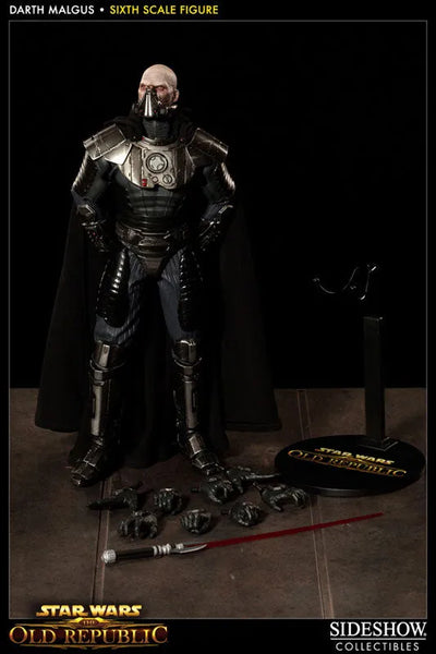 Star Wars 1/6 Scale Figure Lords of the Sith - Darth Malgusㅤ – Sideshow Collectibles – ActionFigureBrasil — close