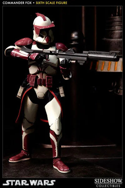 Star Wars 1/6 Scale Figure - Militaries Of Star Wars Clone Commander Foxㅤ – Sideshow Collectibles – ActionFigureBrasil