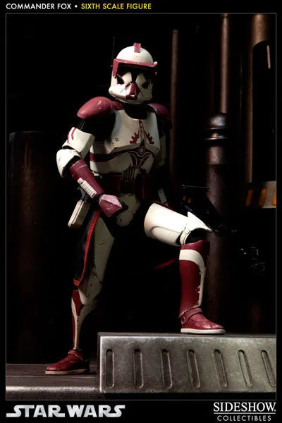 Star Wars 1/6 Scale Figure - Militaries Of Star Wars Clone Commander Foxㅤ – Sideshow Collectibles – ActionFigureBrasil