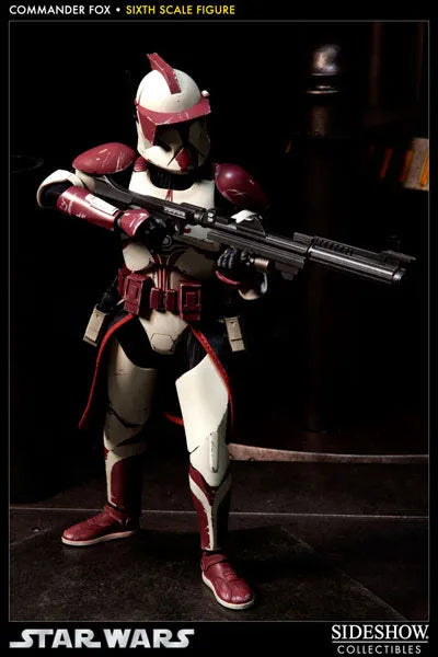Star Wars 1/6 Scale Figure - Militaries Of Star Wars Clone Commander Foxㅤ – Sideshow Collectibles – ActionFigureBrasil