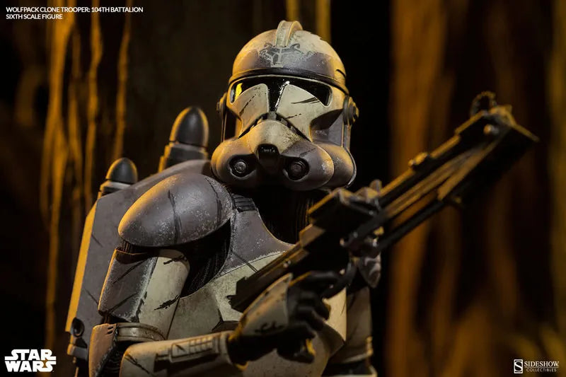 Star Wars 1/6 Scale Figure Militaries of Star Wars - Clone Trooper (104th Battalion ver.)ㅤ – Sideshow Collectibles – ActionFigureBrasil