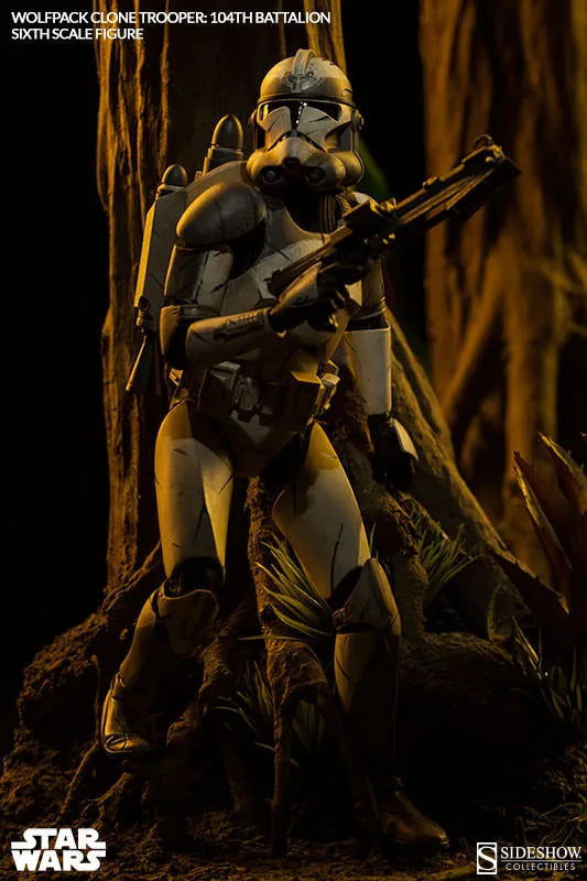 Star Wars 1/6 Scale Figure Militaries of Star Wars - Clone Trooper (104th Battalion ver.)ㅤ – Sideshow Collectibles – ActionFigureBrasil