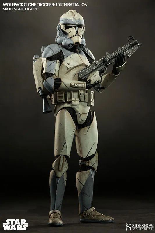Star Wars 1/6 Scale Figure Militaries of Star Wars - Clone Trooper (104th Battalion ver.)ㅤ – Sideshow Collectibles – ActionFigureBrasil