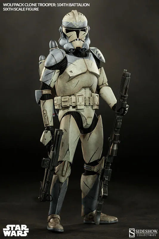 Star Wars 1/6 Scale Figure Militaries of Star Wars - Clone Trooper (104th Battalion ver.)ㅤ – Sideshow Collectibles – ActionFigureBrasil