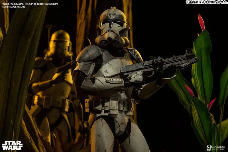 Star Wars 1/6 Scale Figure Militaries of Star Wars - Clone Trooper (104th Battalion ver.)ㅤ – Sideshow Collectibles – ActionFigureBrasil