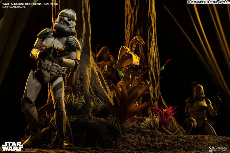 Star Wars 1/6 Scale Figure Militaries of Star Wars - Clone Trooper (104th Battalion ver.)ㅤ – Sideshow Collectibles – ActionFigureBrasil