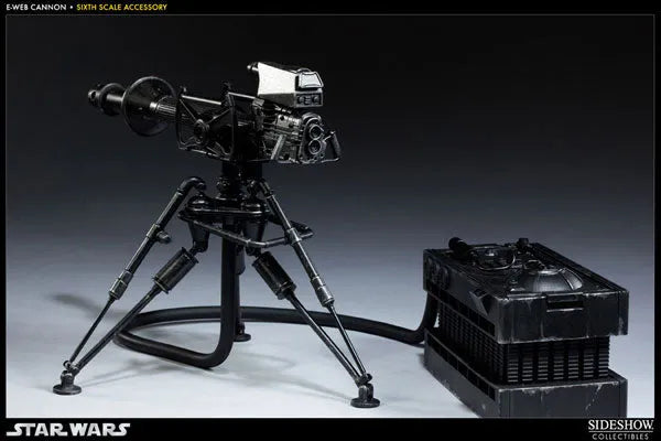 Star Wars 1/6 Scale Figure: Militaries Of Star Wars – E-Web Heavy Repeating Blasterㅤ – Sideshow Collectibles – ActionFigureBrasil