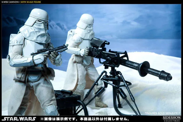 Star Wars 1/6 Scale Figure: Militaries Of Star Wars – E-Web Heavy Repeating Blasterㅤ – Sideshow Collectibles – ActionFigureBrasil