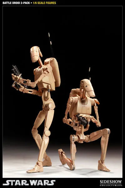Star Wars 1/6 Scale Figure - Militaries Of Star Wars Infantry Battle Droid (Set Of 2)ㅤ – Sideshow Collectibles – ActionFigureBrasil