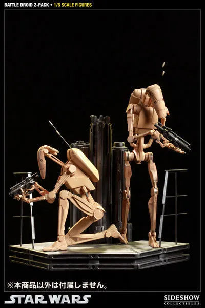 Star Wars 1/6 Scale Figure - Militaries Of Star Wars Infantry Battle Droid (Set Of 2)ㅤ – Sideshow Collectibles – ActionFigureBrasil