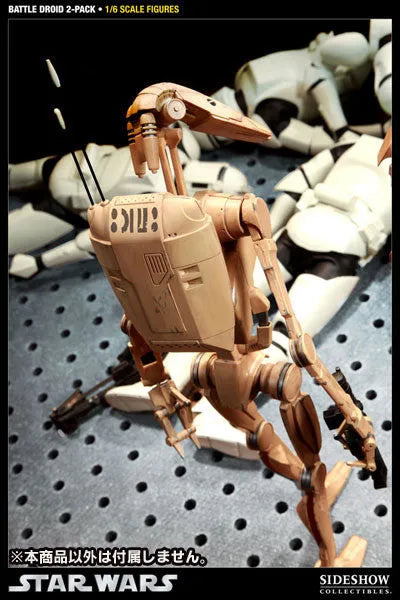 Star Wars 1/6 Scale Figure - Militaries Of Star Wars Infantry Battle Droid (Set Of 2)ㅤ – Sideshow Collectibles – ActionFigureBrasil